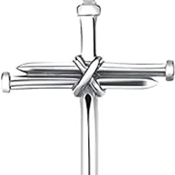 Christian Jewelry Christian Crucifix Jesus Cross Nail Blessing Pray With Long Chain Gold Stainless Steel Pendant Necklace Chain For Men And Women-image-59