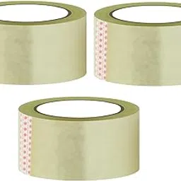 IBI® Self Adhesive Transparent Cello Tape - 65 Meters in Length - 48mm / 2" Width - 3 Rolls Per Pack - BOPP Industrial Packaging Tape for E-Commerce Box Packing, Office and Home use (72)-picture-17