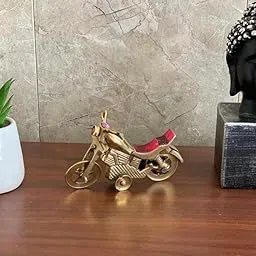 MG Decor Kart Brass Miniature Bike Toy for Children I Motorcycle I Kids I Antique I Homedecor-picture-32