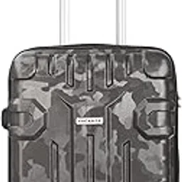 3g Camouflage Series Polycarbonate Hard-Sided Luggage Cabin SizeTrolley Bag | Black 55 cms-picture-50