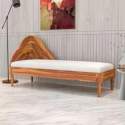 SS WOOD FURNITURE Sheesham Solid Wood Maiasethi Deewan for Home(Brown), 31.5 Centimeters-picture-11