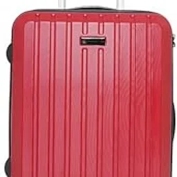 swiss military Phantom Maroon Hard-Sided Polycarbonate Luggage Trolley Bag, 24 Inch, Lightweight Design with Fixed Combination Lock, Zipper Divider & Smooth Wheels for Easy Travel-picture-15