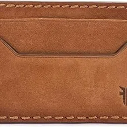 frye Men's Logan Money Clip Card Case, Nubuck Cognac, One Size, Logan Money Clip Card Case-picture-26