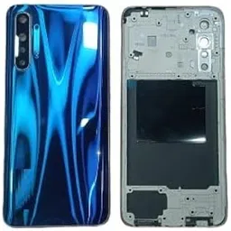 (REOTEL) Middle Ring with Back Panel Housing Body for Realme X2/Realme XT - Blue-image-1