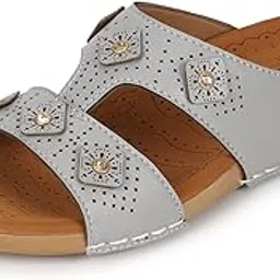 ortho joy doctor Slipper for women Fancy || Orthopedic Women's Slipper || Comfortable Regular Wear slippers For Women-picture-22