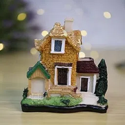Wonderland Double Storey House Statue | Miniature Toys | Material Resin | Height 4.3 Inches | Doll House Accessories, Mini Toys, Garden Decor, Home Decoration, Table Decor, showpiece-image-22