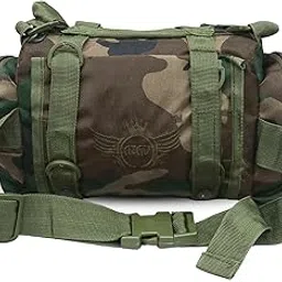 azad Polyester Multi-Utility Waist Pack and Sling Bag with Extra Space (Green-1)-picture-22