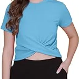 OOMPH! Women's Relaxed Fit Polyester Crop Tops mt593-picture-12