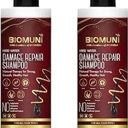 Natural and Ayurvedic Hard Water Shampoo | For Hair Growth & Hair Fall Control | Onion Oil, Rosemary Oil, Beetroot, Aloe Vera, Hibiscus, Bhringraj, Peppermint, Vit E | Sulphate and Paraben Free Clarifying Shampoo for Women, Men & Kids (200ml) Pack of 2-image-20