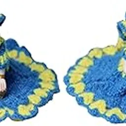 Kanha Poshak Ladoo Gopal Woolen Dress for Winters l Bal Gopal l Kanha Ji Thakur ji poshak vastra for Festivals_Blue_Size_01-picture-18