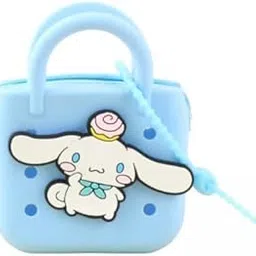 saz dekor 6xMini Handbag Children's Washable Cartoon Present for Girls Little Girl Purse Blue-picture-26