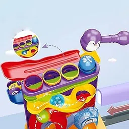 Enakshi® Marble Run Toy Development with Balls Montessori Toy for Boys Girls Children|Baby | Toys for Baby | Other Toys for Baby-picture-29