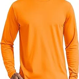 tacvasen Men's Long Sleeve UPF 80+ Shirts Sun Protection UV SPF Shirts Rash Guard Fishing Running Quick Dry Lightweight-picture-19