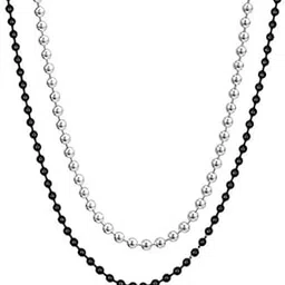 v fashion jewellery BALL CHAIN COMBO Ball Bead Classic Chain Necklace Men Women Girls Boys-picture-34