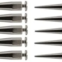 Enakshi® 2x10pcs Rivet Cone Studs Rock Spikes Spots Leather Craft DIY Grey Black|Crafts | Leathercrafts | Leathercraft Accessories | Studs, Rivets & Tacks-image-76