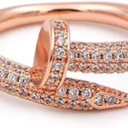 SV Nail Bling ring The Mysterious Spark Nail Ring For Women Girls-picture-32