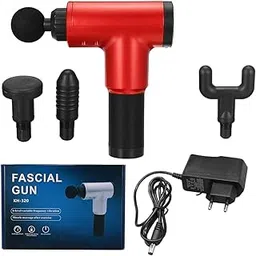 ORILEY KH-320 Cordless Rechargeable Handheld Percussion Massage Gun Deep Tissue Massager with Quiet, 6 Speed High-Intensity Vibration and 4 Massage Heads (Random Color)-picture-12