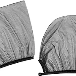 2Pcs Window Sun Blocker Block Mesh Sunshade Fits for Kids Baby Family for Rear Window image 1