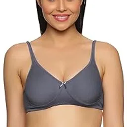 teens lifestyle Essential Comfort Non-Padded Non-Wired Super Combed Cotton T-Shirt Bra for Women | Full Coverage, Smooth & Seamless Design, Soft Straps, Everyday Wear, Breathable Fabric-picture-55