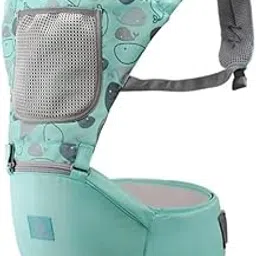 N M Z Baby Carrier| Adjustable Hands-Free Baby Carrier| Baby Carrier with Lumbar Support for Baby with Pockets and Bib| Baby Carrier for 3 to 36 Months Or Upto 20Kg (Multi Colour) (Pack of 1) image 1