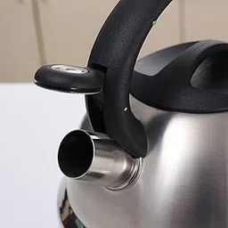 MERISHOPP Whistling Tea Kettle for Stovetop Stainless Steel Teapot for Camping Outdoor |Stainless Steel Kettle | Electric Tea Kettle-image-60