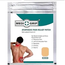 Medigrip Ayurvedic Pain Relief Patch (Medium) - 10 Patches image 1