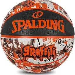 Spalding Graffiti Rubber Basketball image 1