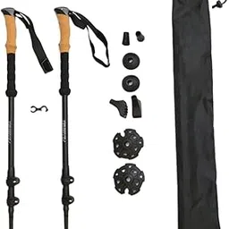 CLUB BOLLYWOOD® Mountain Trekking Poles Sturdy Lock for Mountaineering Camping Walking 2pcs | Walking & Trekking Sticks | Walking & Trekking Sticks | Walking & Trekking Sticks-image-49