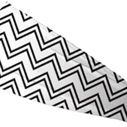bondi band Chevron Moisture Wicking 4" Headband, Black/White-picture-14