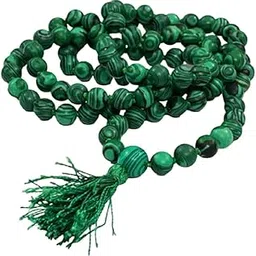 numeroastro Malachite Mala | Necklace For Men & Women (Hand Knotted) (8 MM Beads) (1 Pc)-picture-13