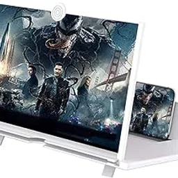 Phone Screen Magnifier, 3D Screen Magnifier Compatible With All Smartphones, Foldable Screen Amplifiers For Smart Phone, For Movies, Videos, And Gaming (Color : White, Size : 14in)-picture-70