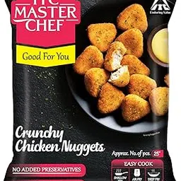 ITC MASTER CHEF Crunchy Chicken Nuggets, Non-Veg Frozen Snack, Ready to Cook, 450g-picture-11