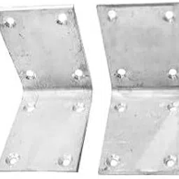 Aluminium L-Shaped Mounting Bracket, Pre-Drilled Holes, 2-Piece Set-picture-19