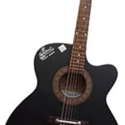 40-Inch Black Guitar with Inbuilt Truss Rod, Matte Finish, 20 Frets, AUX Output-picture-28