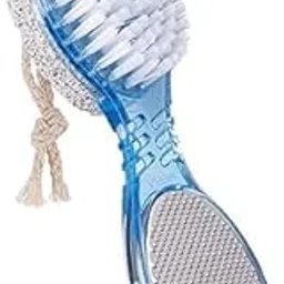 SID 4-in-1 Foot Pedicure Brush, Pumice Stone, Scrubber and File for Soft Care-picture-54