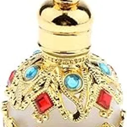 UJEAVETTE® 15ML Vintage Round Empty Refillable Perfume Essential Oil Bottle Container-picture-18