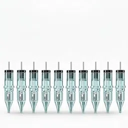 7RS Tattoo Cartridges - Round Shader Needles for Tattoo Machines & PMU - Sterile, Disposable & Safety Membrane (Pack of 10pcs)-picture-23