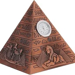 Antique Vintage Egypt Pyramid Piggy Bank Savings Pot Crafts Ornament Copper|1 Piece Pyramid Piggy Bank|Other Collectible Still Banks| Banks Registers & Vending |Collectibles-picture-21