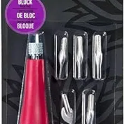 Speedball Linoleum Cutter Set (6 Piece), Multicolor-picture-48