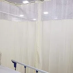 CASA-NEST Hospital Partition Curtains for ICU and Wards PVC Curtains, 4.5 x 9 ft, Cream-Hos009-picture-19