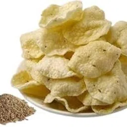 Nature's Bliss Home Made Jeera Rice Papad / Rice papad / Appalam / 400 gm [FD] (400)-picture-12