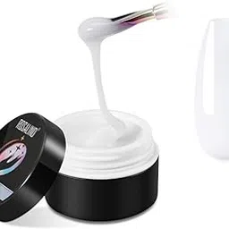 ROSALIND Opal White 15ml Builder Gel Extension Gel from BELLE GAGA™ Poly Nail Gel for Nail Art Decoration, Gel Extension Nail Thickening Easter Nail Gift Easy to DIY Use at Home Need UV Lamp to cure (A772)-image-66