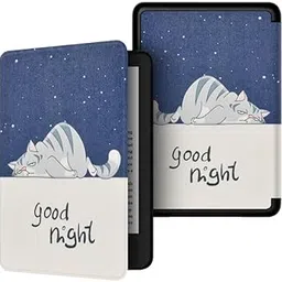YASHIDUN® Printed Slim Leather Protective Cover Suitable for Kindle Paperwhite Lightweight Shell Case KPW32 - Style 37-picture-32