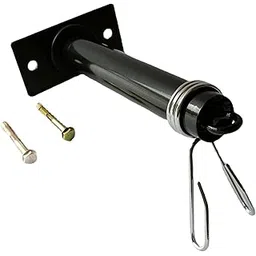 Menolana Wall Mount Weight Plate Holder Barbell Holder Equipment Workout Simple Strong Load Bearing Metal Fitness Plate Rack Organizer-picture-11