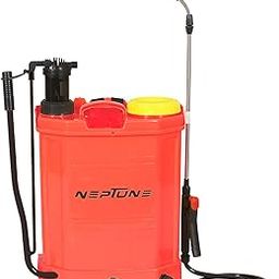 Neptune Simplify Farming Battery and Manual 2 in 1 Knapsack Sprayer | 12V x 8Amp | High Pressure Sprayer | 20L Tank | Get 4 Nozzles | Suitable for Agriculture & Garden Spraying, Design-image-57