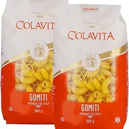Colavita Gomiti Pasta (500g) | Hard Durum Wheat Pasta | Imported from Italy | Combo Pack of 2-picture-31
