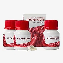Ironmate Full Course 3's Pack - Patent-Filed Clinically Proven Iron | Waterless Powder Formula | Consume Directly or With Food & Beverages | No Side-effects-picture-16