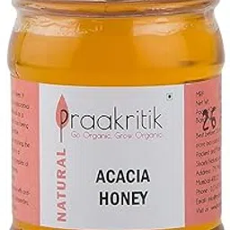Praakritik Acacia Honey Natural, Organic, Pure Vegetarian, Unprocessed, 150 Grams, Unpasteurised, Honey Small Pack, Pack of 1, Daily Nutrition-image-7