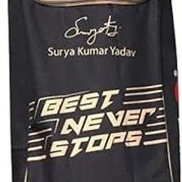SS Mass Duffle Cricket Kit Bag, Black, Small Size, Lightweight Compact Design, for Training and Club Players-picture-19