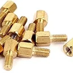 3NH® M3 Female x Male Brass Hexagonal Pillar Standoff Spacer 5+6mm 15pcs-image-53